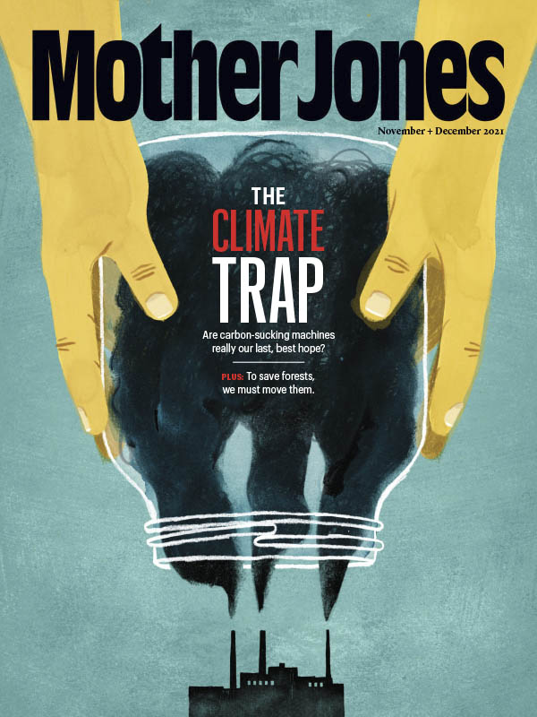 Mother Jones November/December 2021 November 2021 magazine back issue cover