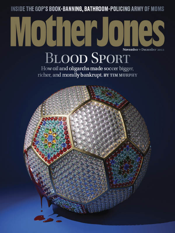 Mother Jones November/December 2022 November 2022 magazine back issue cover