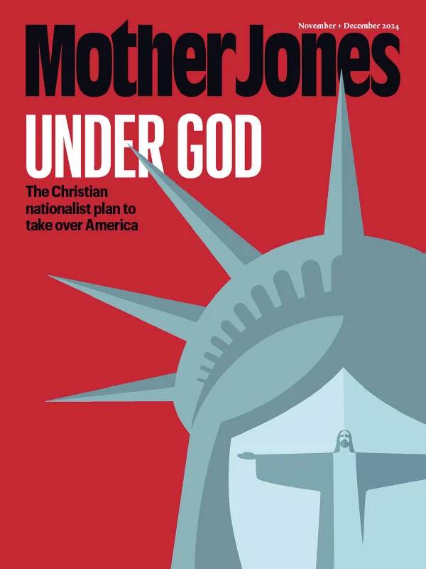 Mother Jones November/December 2024 November 2024 magazine back issue cover