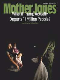 Mother Jones September/October 2024 magazine back issue cover