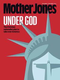 Mother Jones November/December 2024 magazine back issue cover