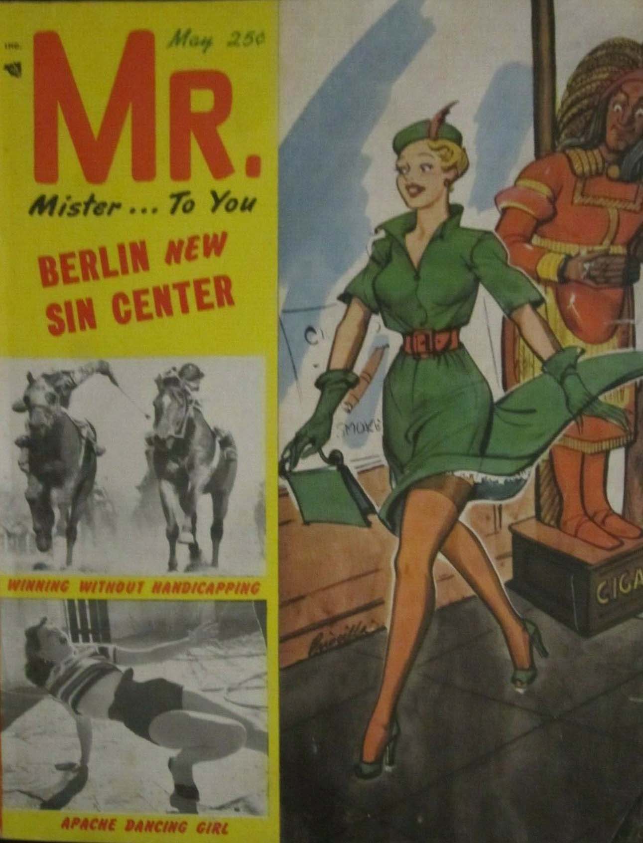 Mr. May 1953 May 1953 magazine back issue cover