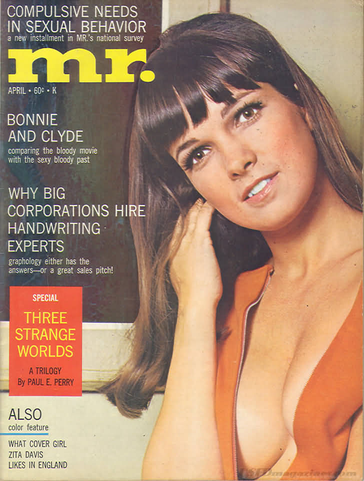 Mr. April 1968 April 1968 magazine back issue cover