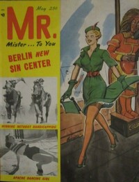 Mr. May 1953 magazine back issue cover