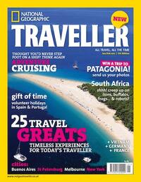 National Geographic Traveller January 2011 magazine back issue cover