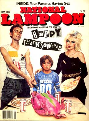 National Lampoon November 1980 November 1980 magazine back issue cover