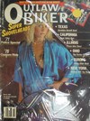 Outlaw Biker March 1989 magazine back issue cover