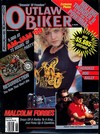 Outlaw Biker November 1989 magazine back issue cover