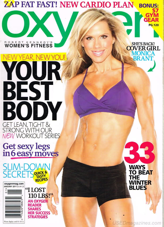 Oxygen January 2011 January 2011 magazine back issue cover