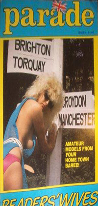 Parade # 8 magazine back issue cover