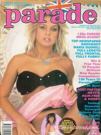 Parade # 155 magazine back issue cover