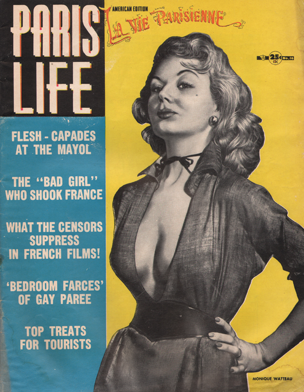 Paris Life # 16 Number #16 magazine back issue cover