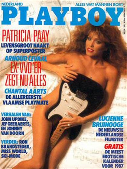 Playboy (Netherlands) November 1986 November 1986 magazine back issue cover