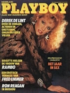 Playboy (Netherlands) February 1986 magazine back issue cover