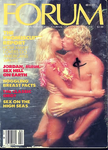 Penthouse Forum March 1985 March 1985 magazine back issue cover