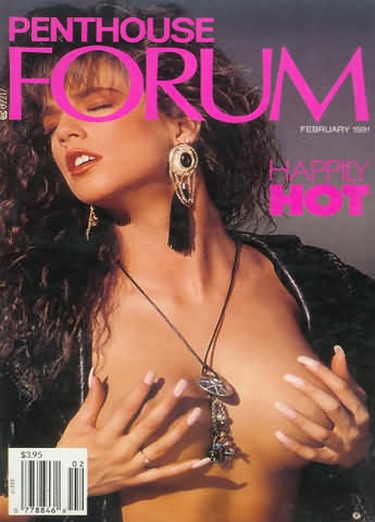 Penthouse Forum February 1991 February 1991 magazine back issue cover