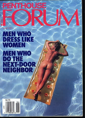 Penthouse Forum June 1991 June 1991 magazine back issue cover