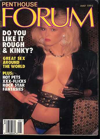 Penthouse Forum May 1995 May 1995 magazine back issue cover