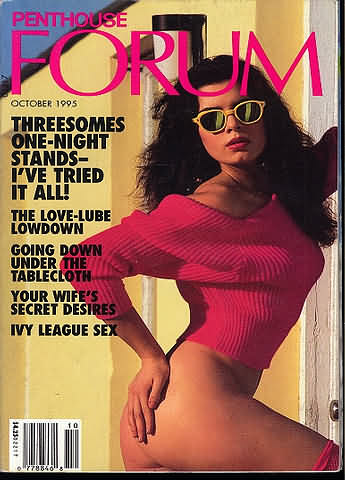 Penthouse Forum October 1995 October 1995 magazine back issue cover