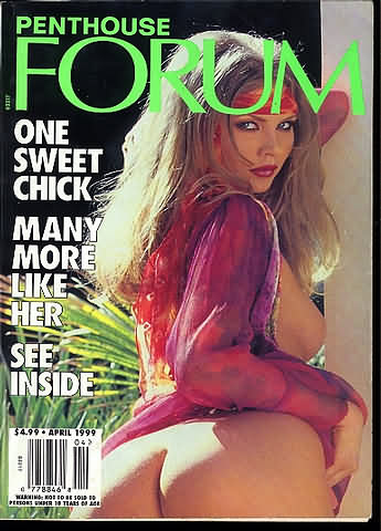 Penthouse Forum April 1999 April 1999 magazine back issue cover
