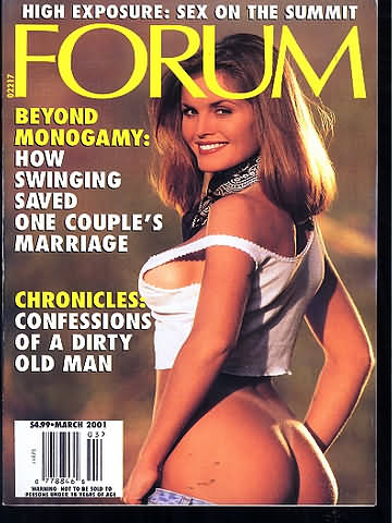 Penthouse Forum March 2001 March 2001 magazine back issue cover