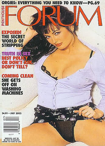 Penthouse Forum July 2002 July 2002 magazine back issue cover