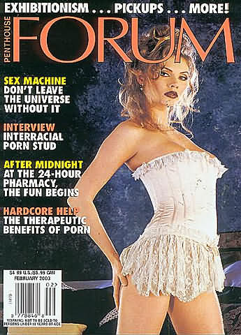 Penthouse Forum February 2003 February 2003 magazine back issue cover