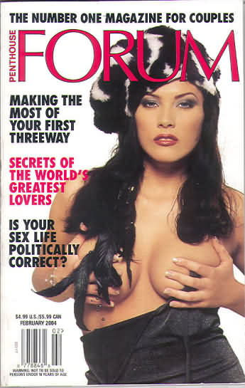 Penthouse Forum February 2004 February 2004 magazine back issue cover