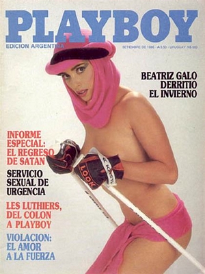 Playboy Argentina September 1986 September 1986 magazine back issue cover