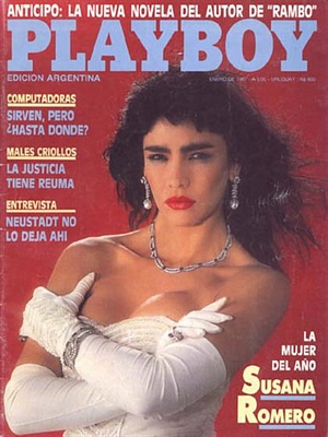 Playboy Argentina January 1987 January 1987 magazine back issue cover