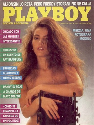 Playboy Argentina March 1987 March 1987 magazine back issue cover