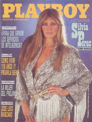 Playboy Argentina July 1987 July 1987 magazine back issue cover