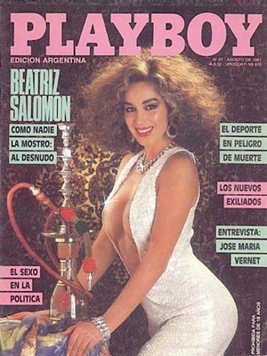 Playboy Argentina August 1987 August 1987 magazine back issue cover