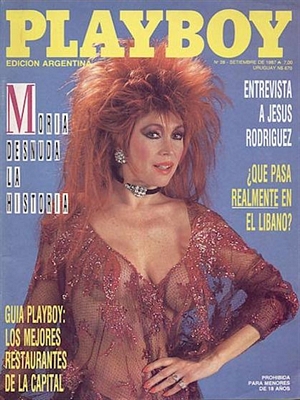 Playboy Argentina September 1987 September 1987 magazine back issue cover
