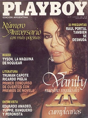 Playboy Argentina June 1988 June 1988 magazine back issue cover