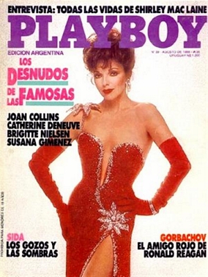 Playboy Argentina August 1988 August 1988 magazine back issue cover