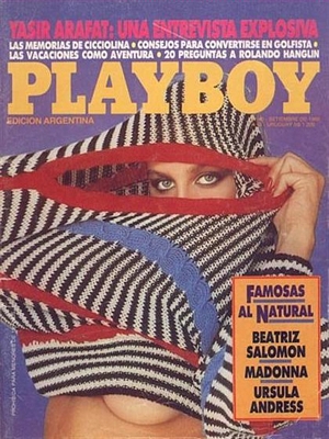 Playboy Argentina September 1988 September 1988 magazine back issue cover