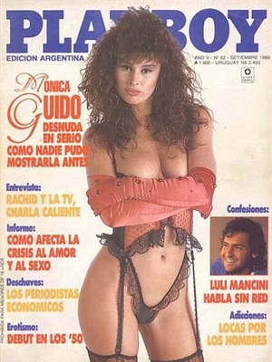 Playboy Argentina September 1989 September 1989 magazine back issue cover