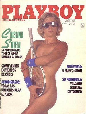 Playboy Argentina April 1990 April 1990 magazine back issue cover