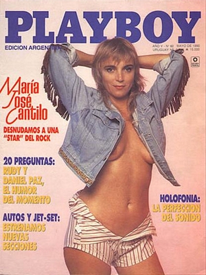 Playboy Argentina May 1990 May 1990 magazine back issue cover