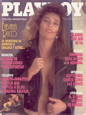Playboy Argentina August 1990 August 1990 magazine back issue cover