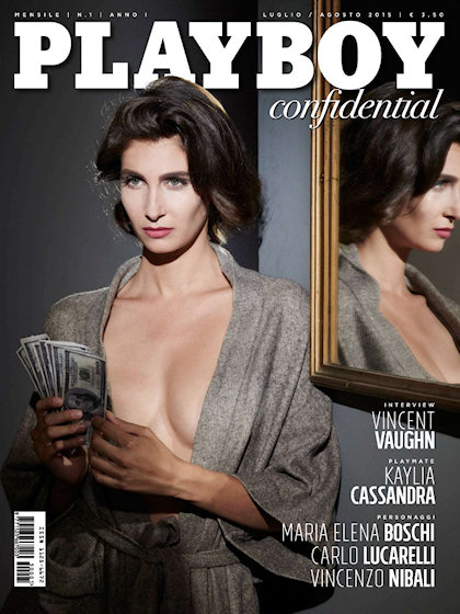 Playboy (Italy) July 2015 July 2015 magazine back issue cover