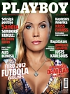 Playboy (Latvia) # 21, June 2012 magazine back issue cover