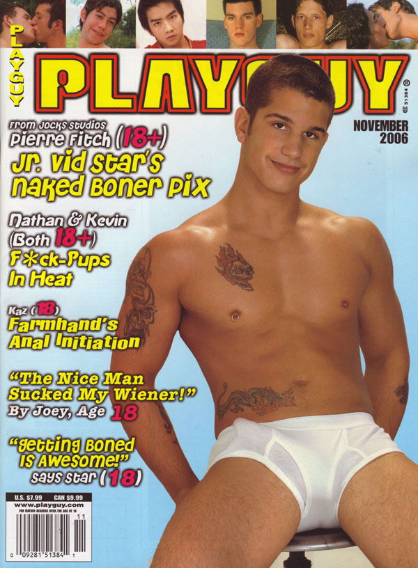 Playguy November 2006 November 2006 magazine back issue cover