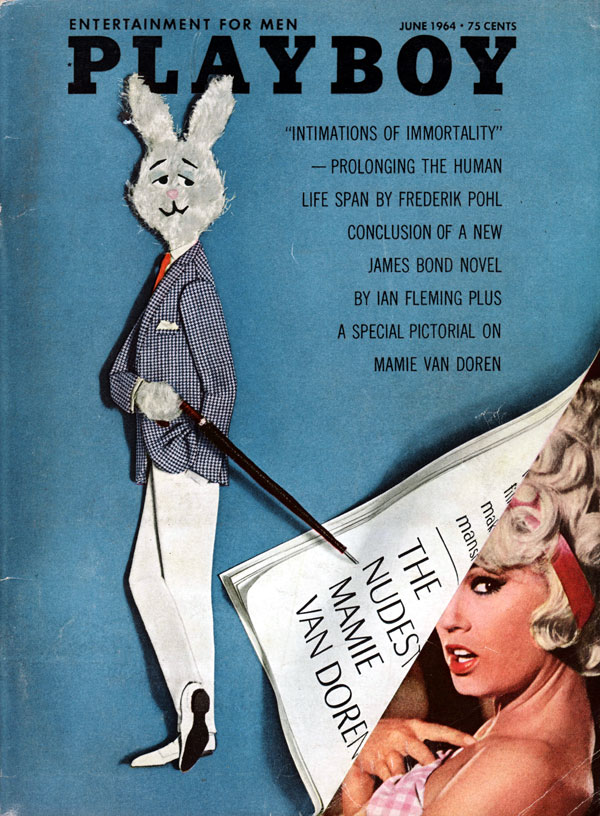 Playboy June 1964 June 1964 magazine back issue cover