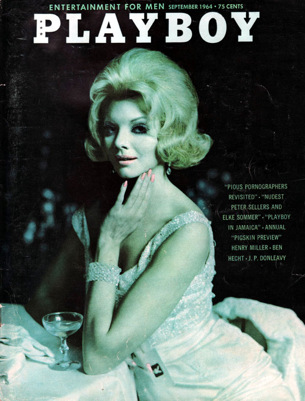 Playboy September 1964 September 1964 magazine back issue cover