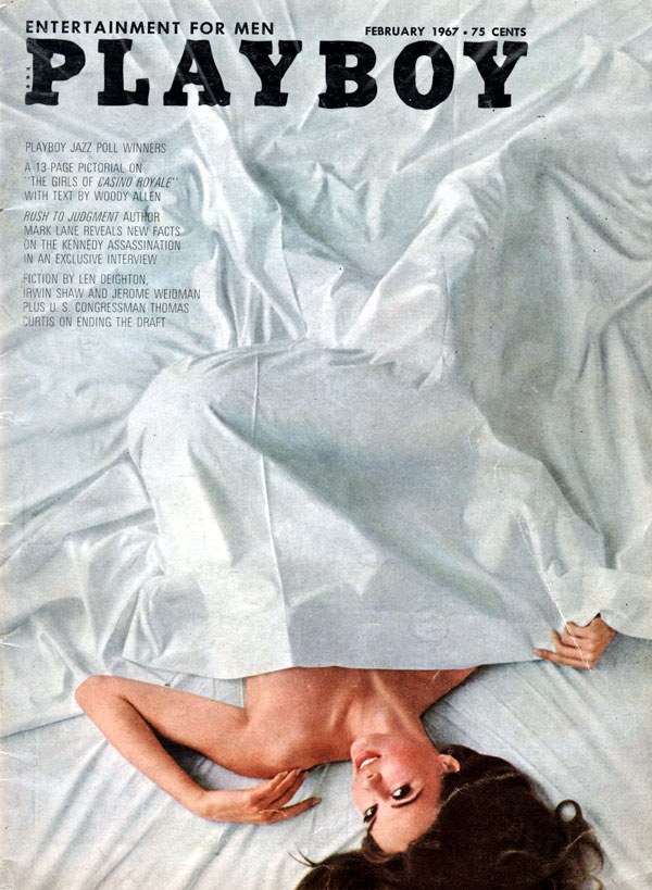Playboy February 1967 February 1967 magazine back issue cover