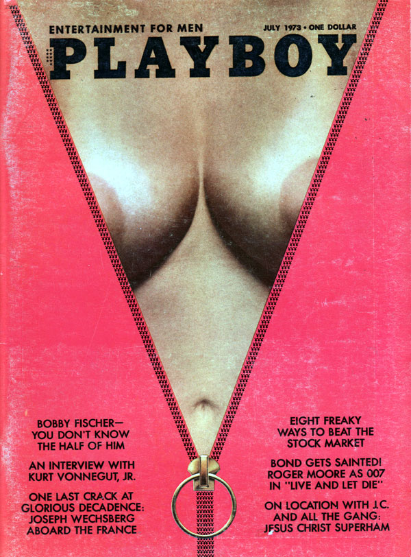 Playboy July 1973 July 1973 magazine back issue cover