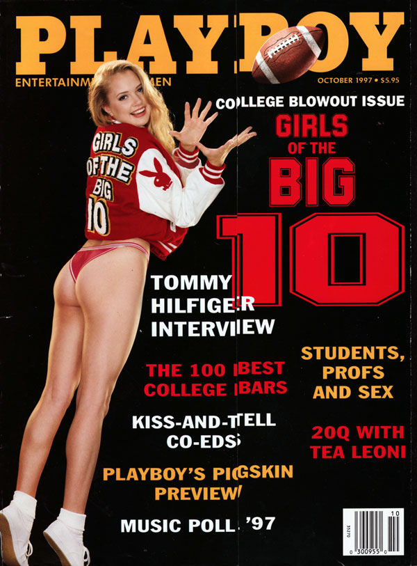 Playboy October 1997 October 1997 magazine back issue cover