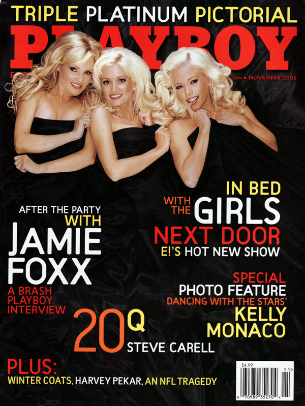 Playboy November 2005 November 2005 magazine back issue cover